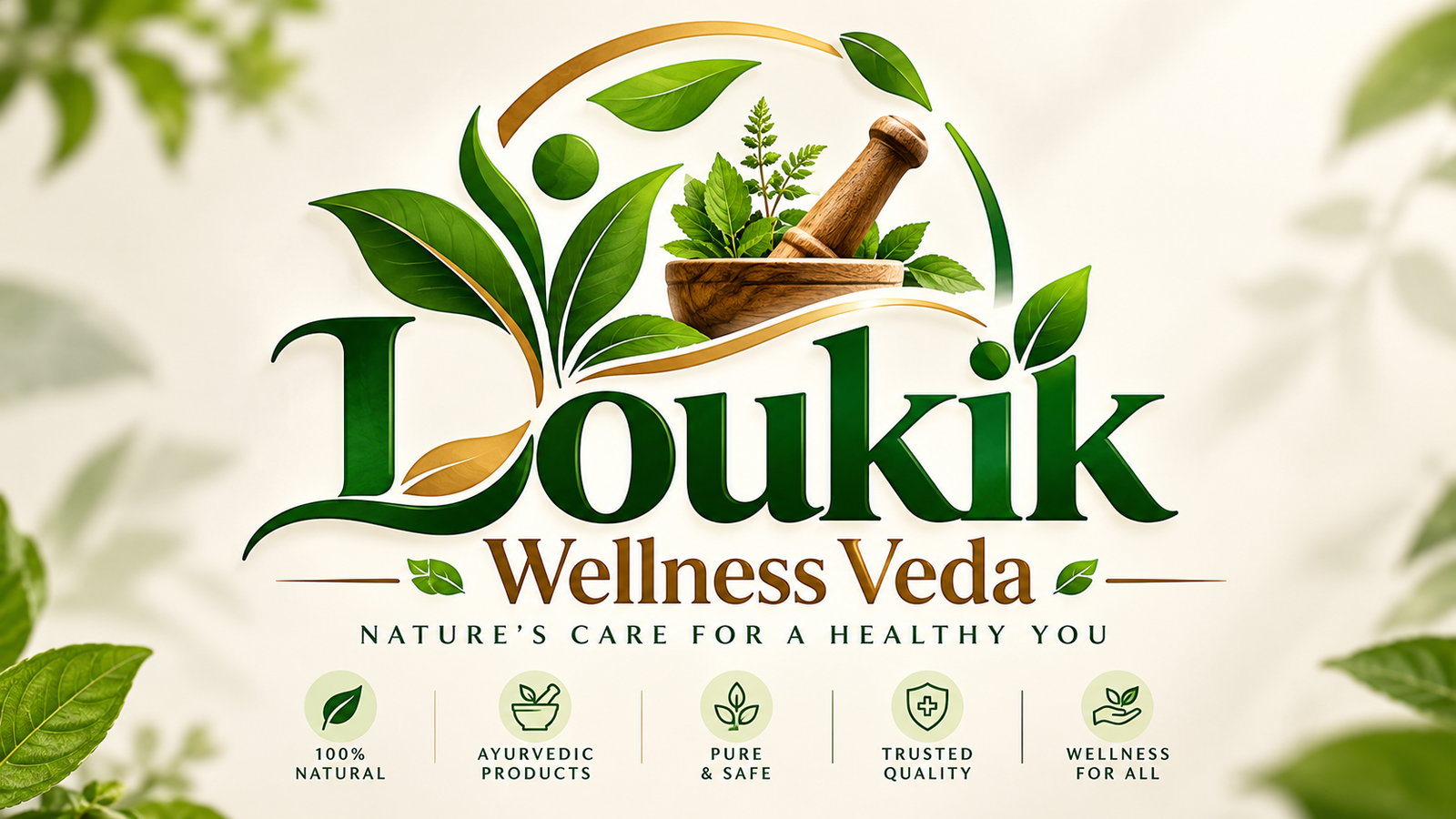 Loukik Wellness Veda Ayurvedic Logo